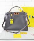 Сумка Fendi Peekaboo Large Satchel Grey
